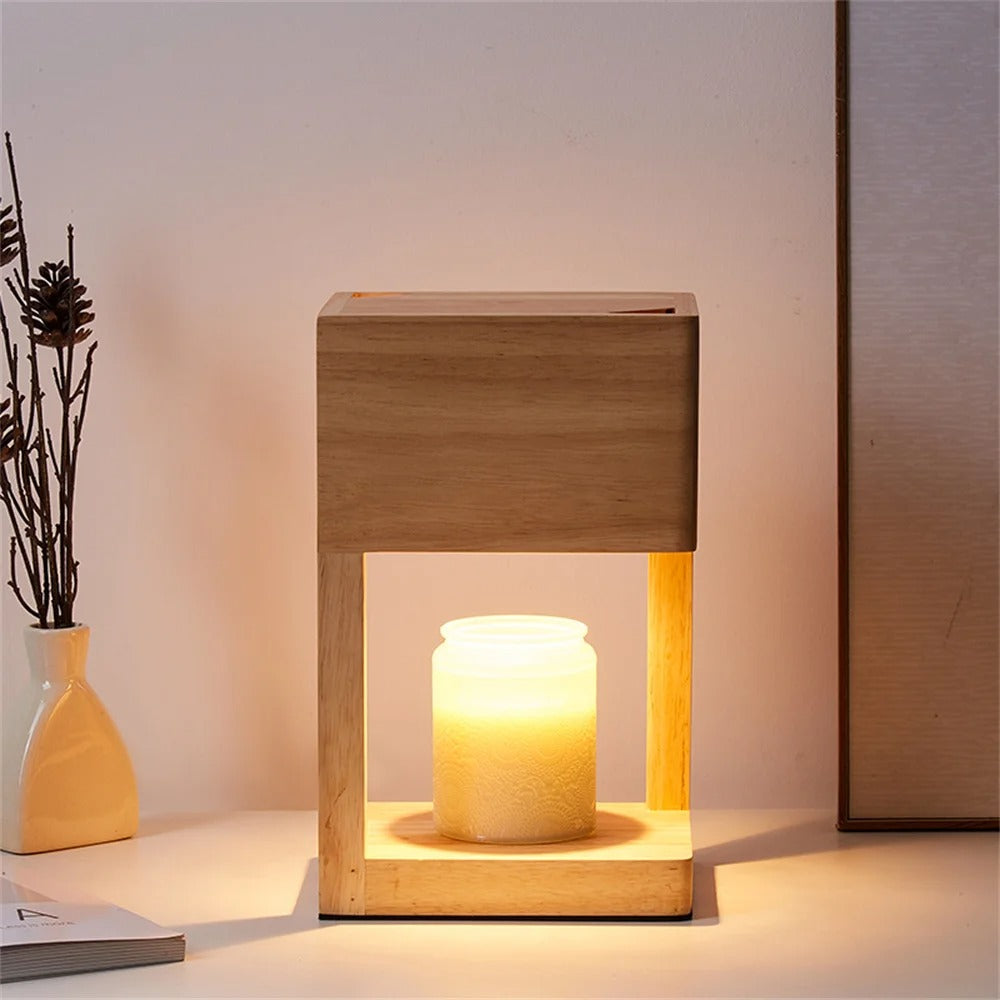 Modern Candle Warmer Lamp – Elegant Table Lamp for Living Room Ambiance 5