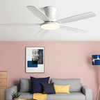 Modern Ceiling Fan with LED Lights and Remote Control – Elegant Home Comfort 2