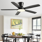 Modern Ceiling Fan with LED Lights and Remote Control – Elegant Home Comfort 5