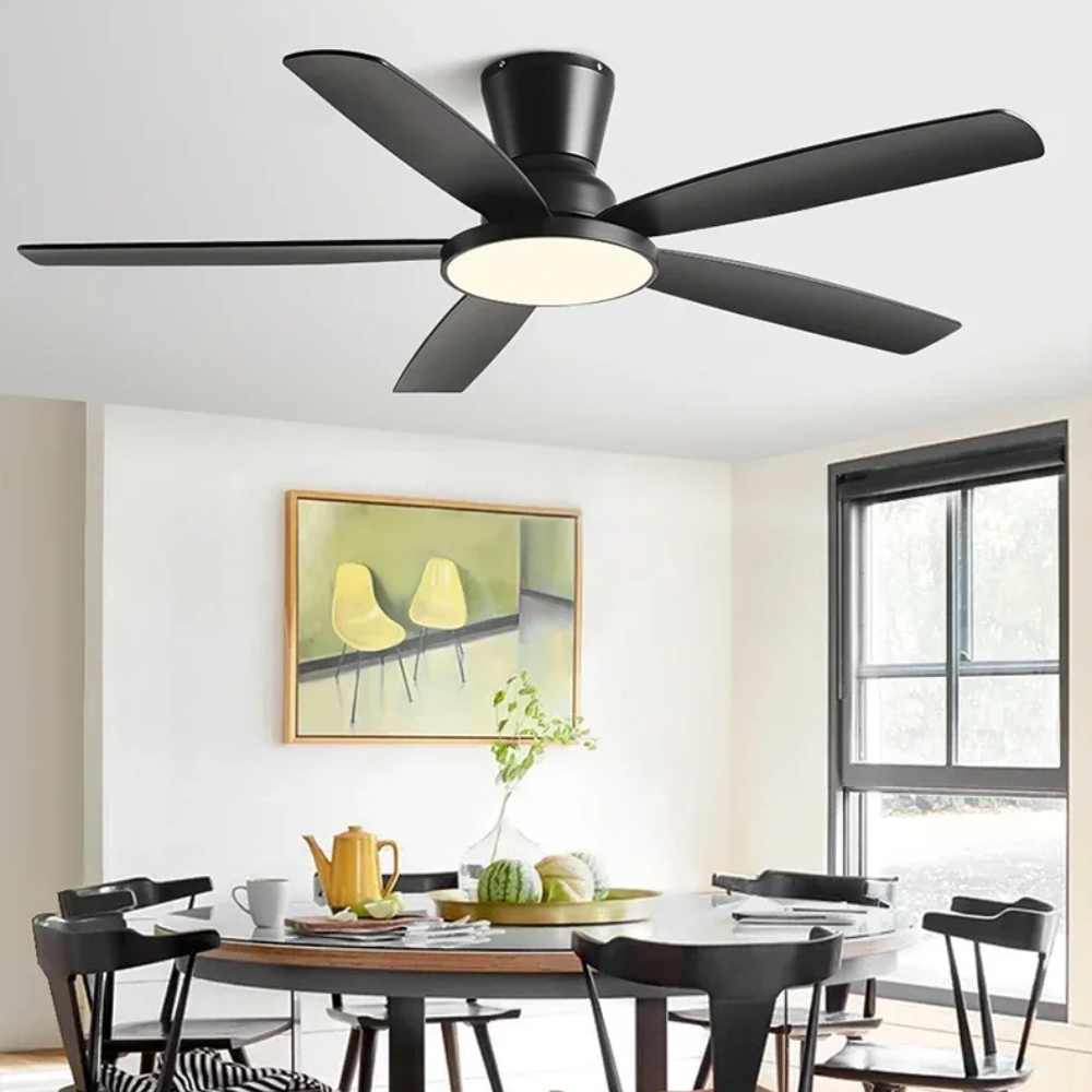 Modern Ceiling Fan with LED Lights and Remote Control – Elegant Home Comfort 5