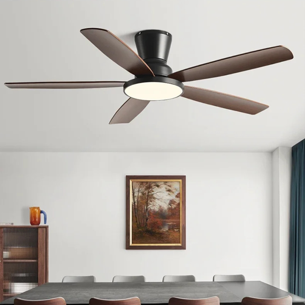 Modern Ceiling Fan with LED Lights and Remote Control – Elegant Home Comfort 6