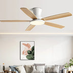 Modern Ceiling Fan with LED Lights and Remote Control – Elegant Home Comfort 7