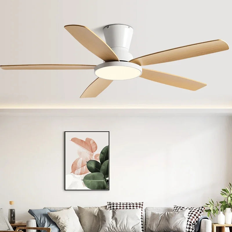 Modern Ceiling Fan with LED Lights and Remote Control – Elegant Home Comfort 7