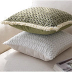 Modern Decorative Geometric Cushion Cover with Frilled Edge-Cushions-Unique Casa-Unique Casa