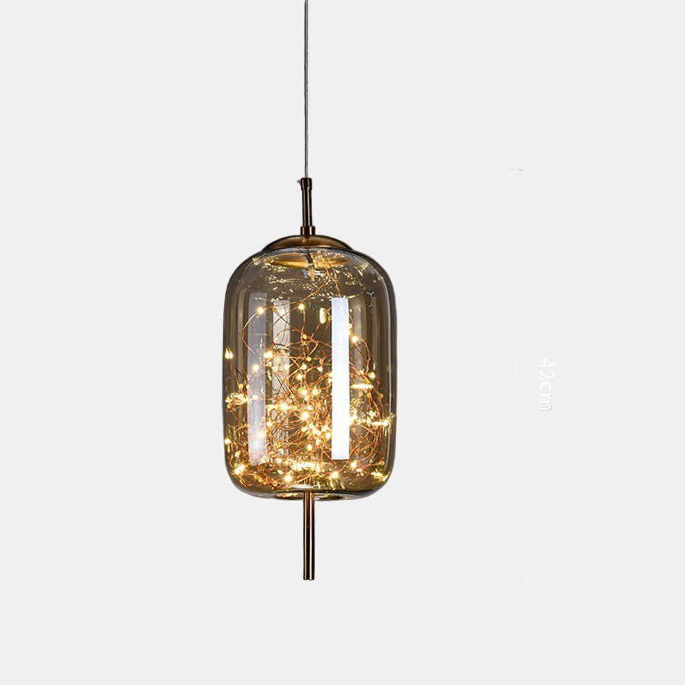 Modern Glass Pendant Light – Adjustable Kitchen Pendant Lighting Fixture 3