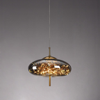 Modern Glass Pendant Light – Adjustable Kitchen Pendant Lighting Fixture 12