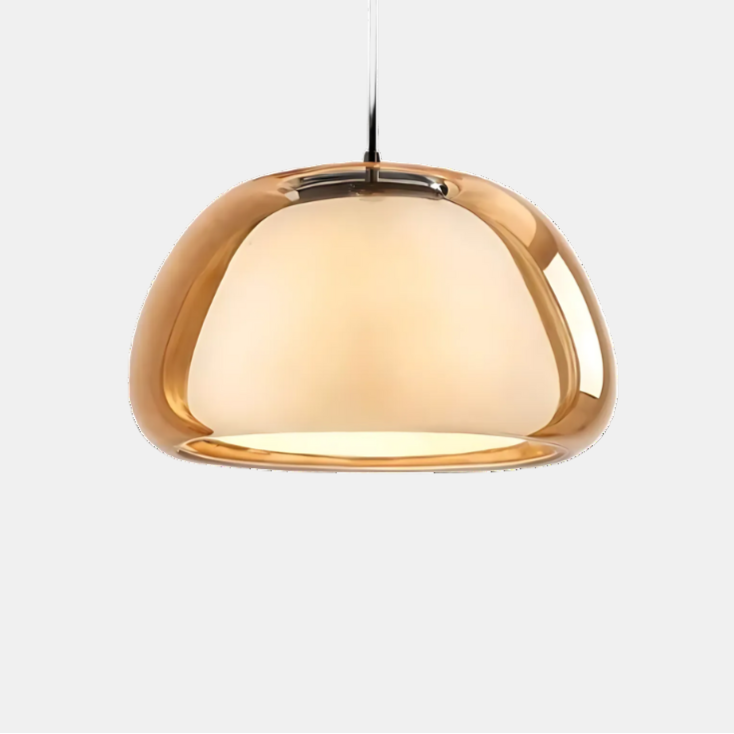 Modern Glass Pendant Lighting – Adjustable Dome Lamp for Kitchen & Dining 0