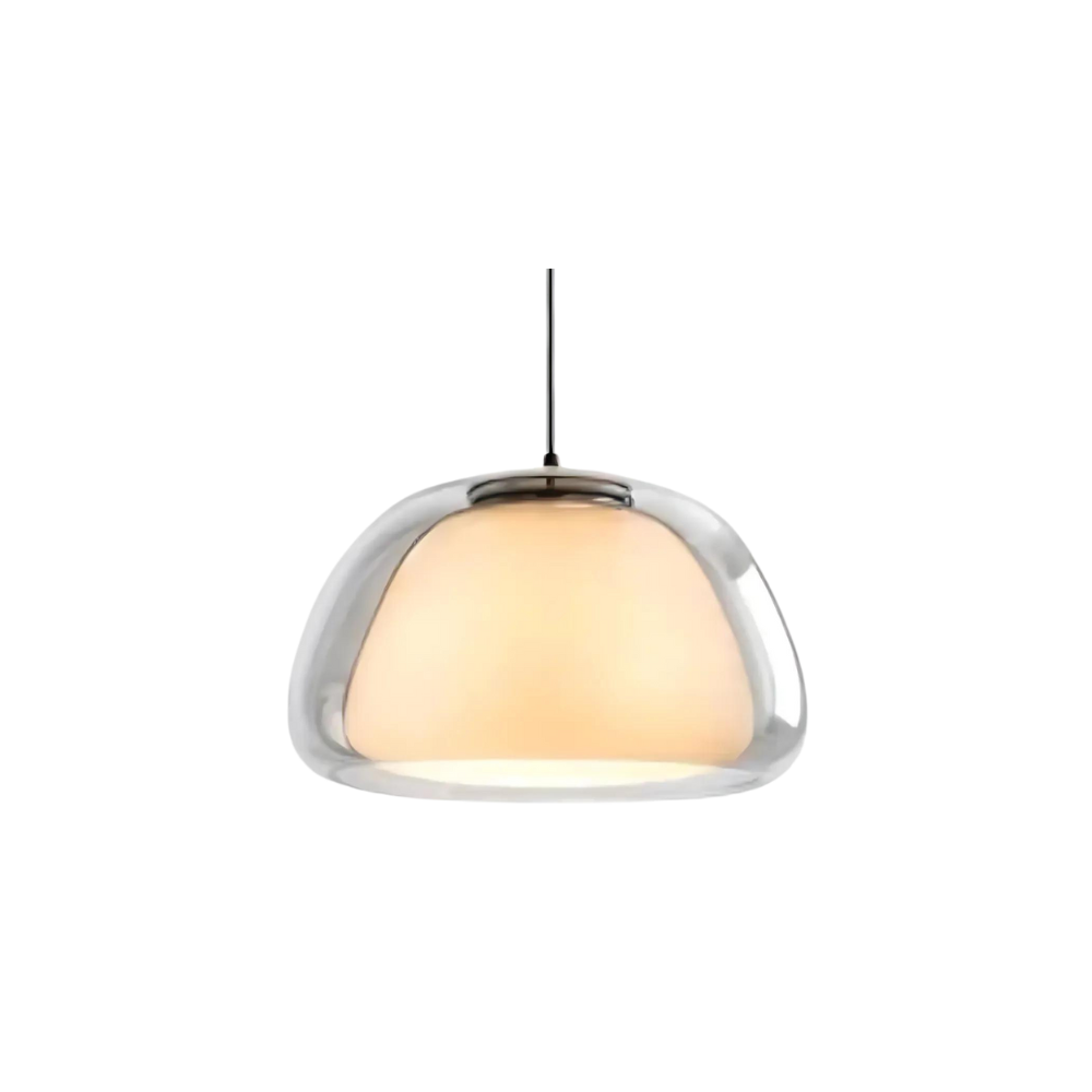 Modern Glass Pendant Lighting – Adjustable Dome Lamp for Kitchen & Dining 10