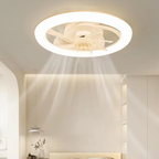 Modern LED Ceiling Fan with Lights – Stylish 48 cm Air Circulator for Home 1