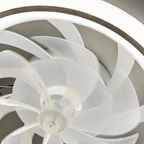 Modern LED Ceiling Fan with Lights – Stylish 48 cm Air Circulator for Home 5