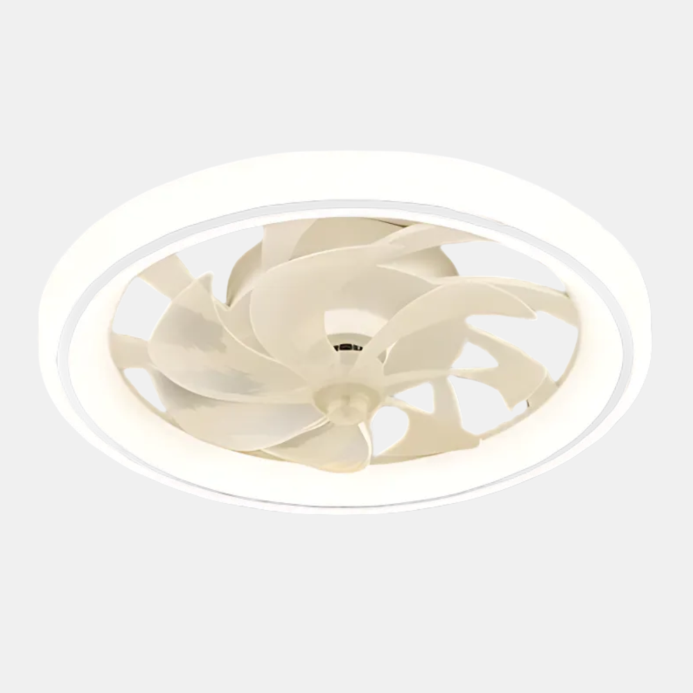 Modern LED Ceiling Fan with Lights – Stylish 48 cm Air Circulator for Home 0