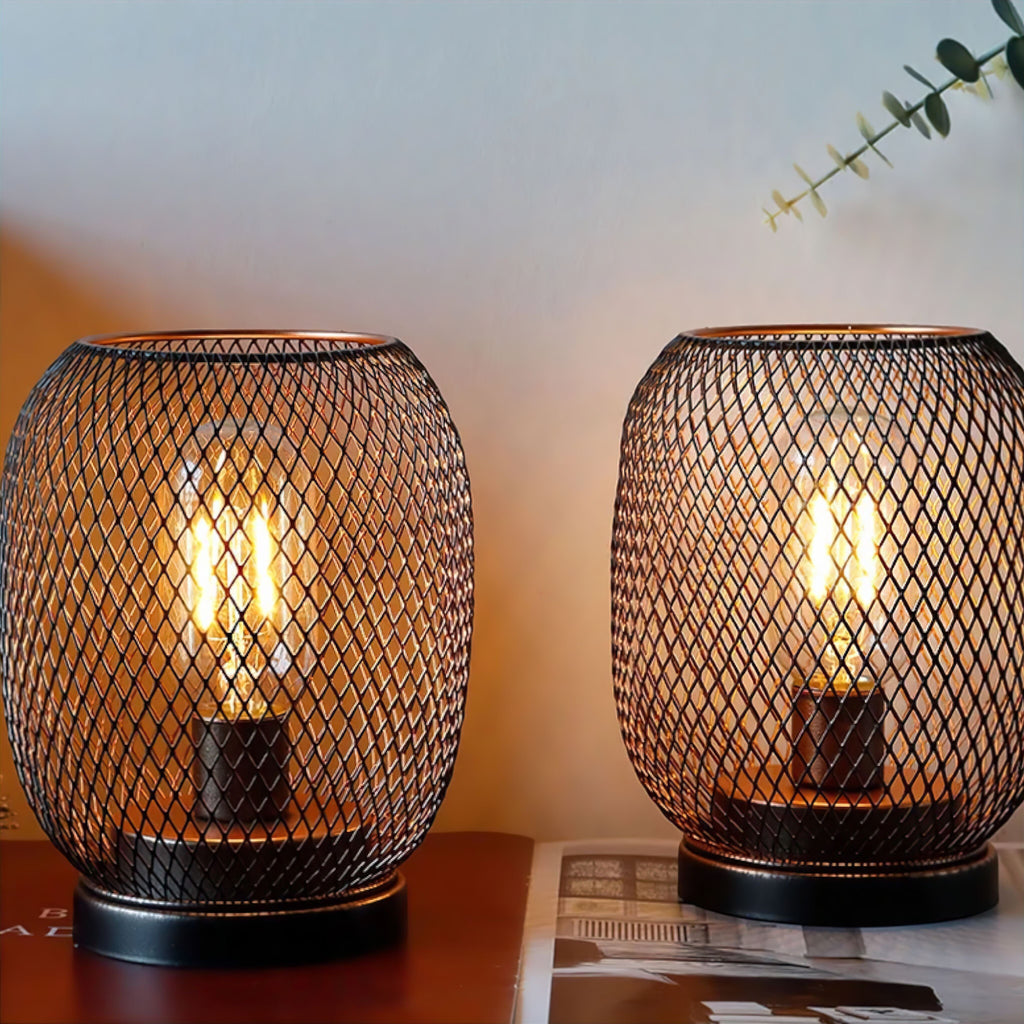Modern LED Lantern with Mesh Design – Versatile Lighting for Home & Garden 5