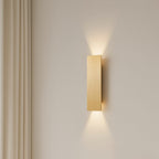 Modern Outdoor LED Wall Light – Weatherproof Golden Lamp for Garden and Patio-Wall Lights-Unique Casa-Unique Casa