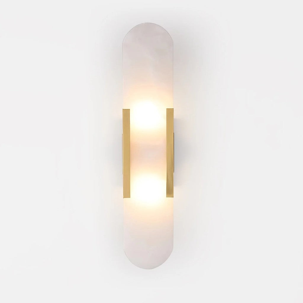 Modern Oval LED Wall Lamp – Elegant Design for Bedroom and Dining Room-Wall Lights-Unique Casa-Unique Casa