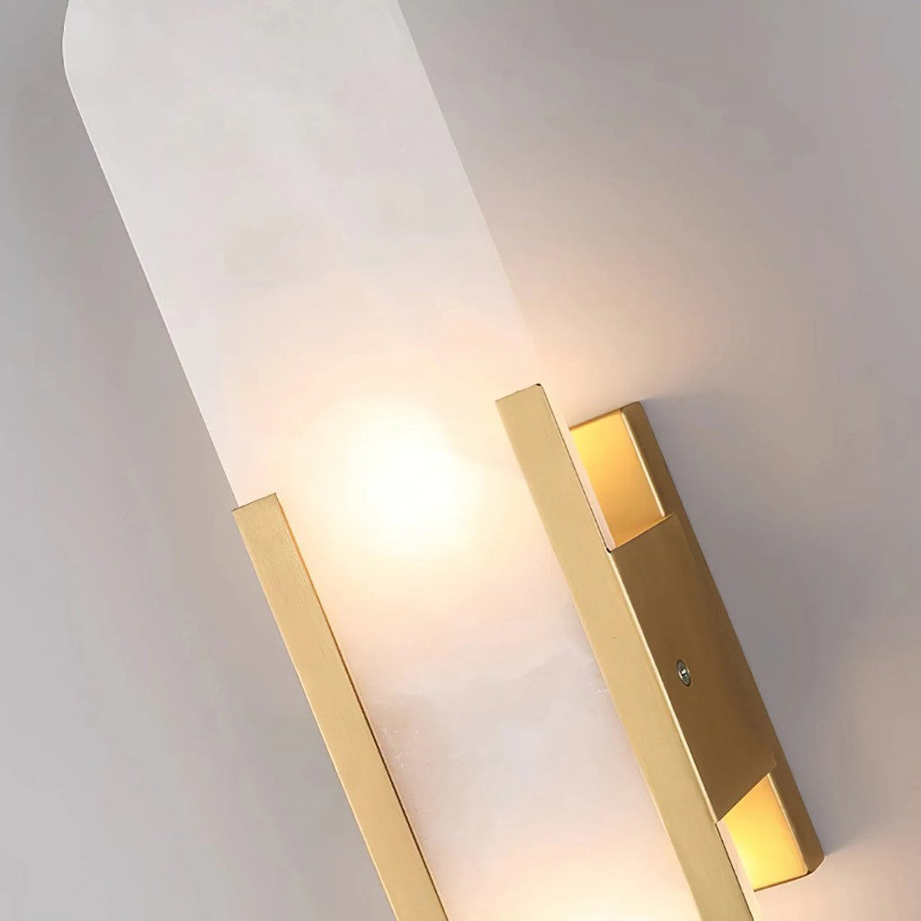 Modern Oval LED Wall Lamp – Elegant Design for Bedroom and Dining Room-Wall Lights-Unique Casa-Unique Casa