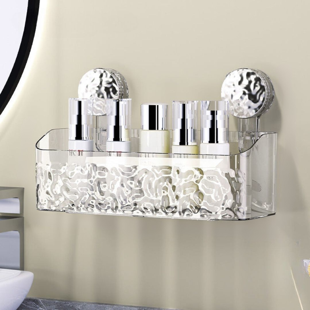 Modern Shower Caddy with Suction Cups – Stylish Bathroom Storage Solution 2