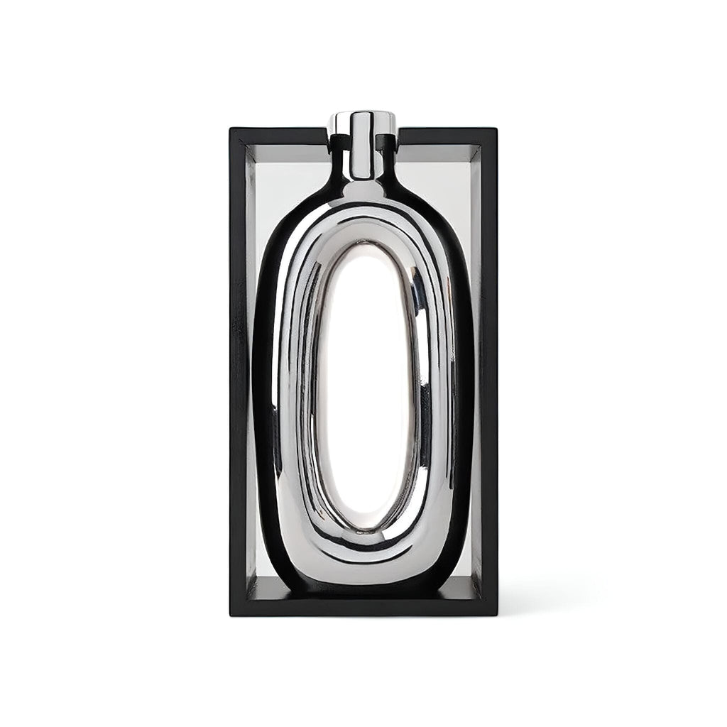 Modern Silver Vase – Elegant Minimalist Home Decor for Any Room 6
