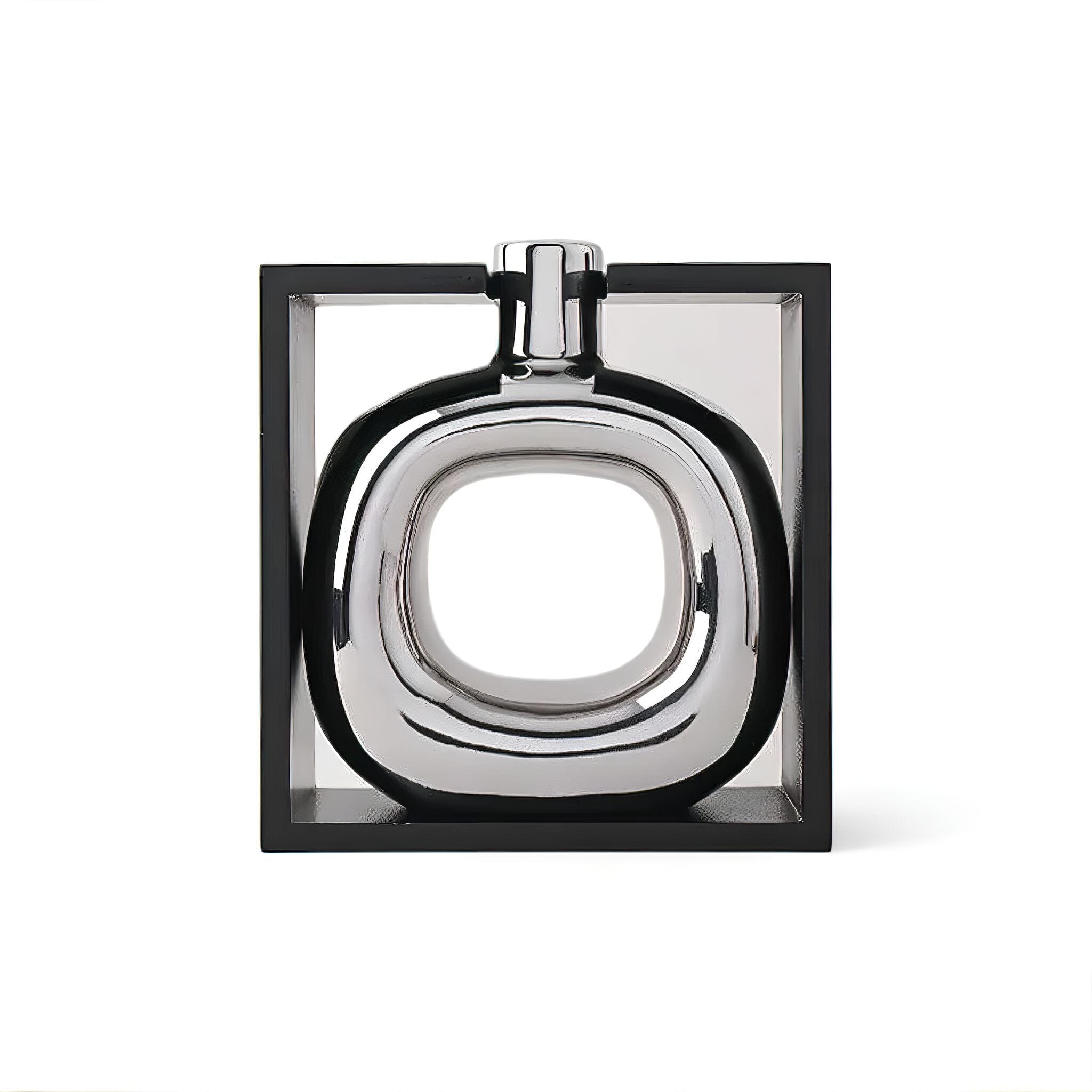 Modern Silver Vase – Elegant Minimalist Home Decor for Any Room 5