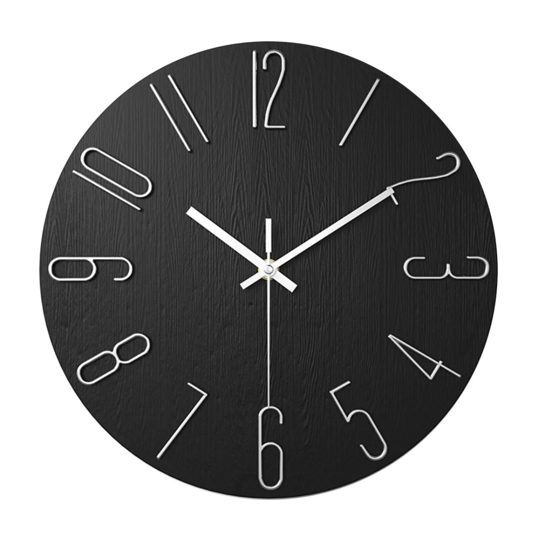 Modern Wall Clock – Minimalist Silent Timepiece for Living Room Decor 3