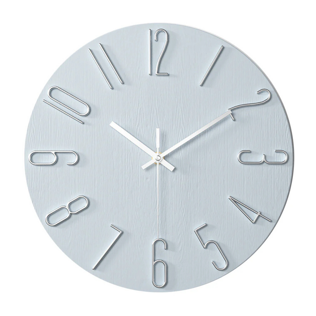 Modern Wall Clock – Minimalist Silent Timepiece for Living Room Decor 6