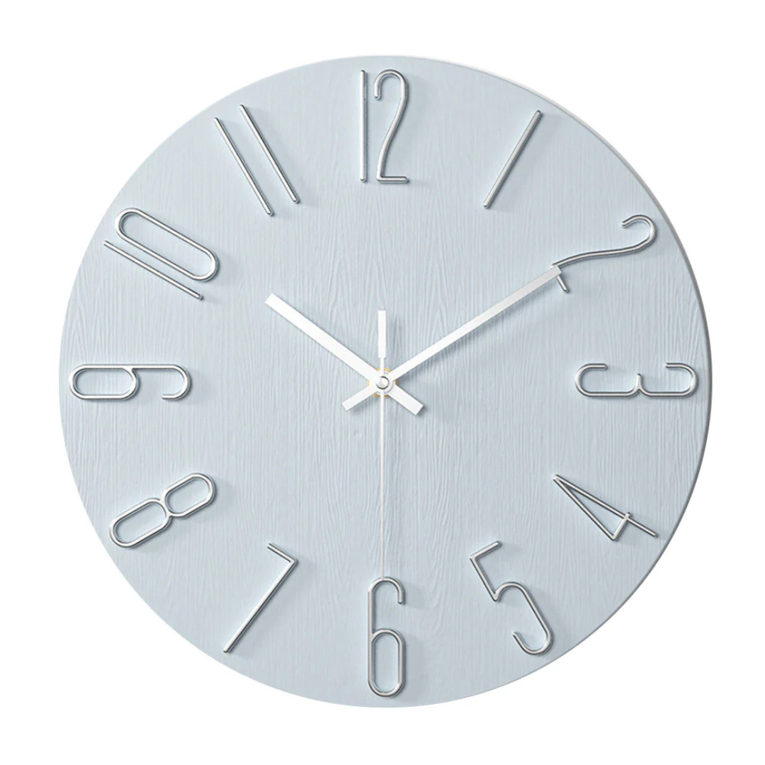 Modern Wall Clock – Minimalist Silent Timepiece for Living Room Decor 6