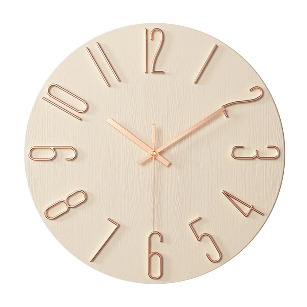 Modern Wall Clock – Minimalist Silent Timepiece for Living Room Decor 7