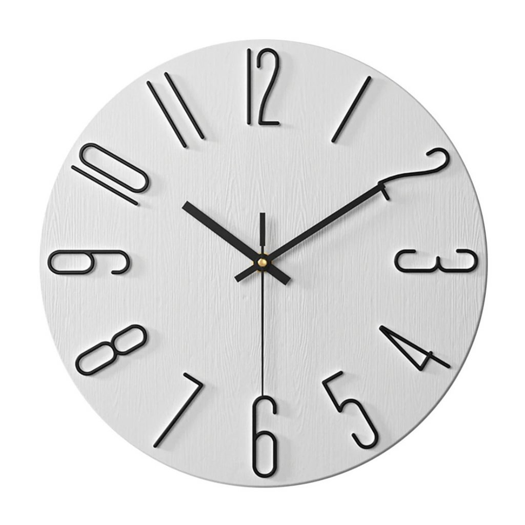 Modern Wall Clock – Minimalist Silent Timepiece for Living Room Decor 5