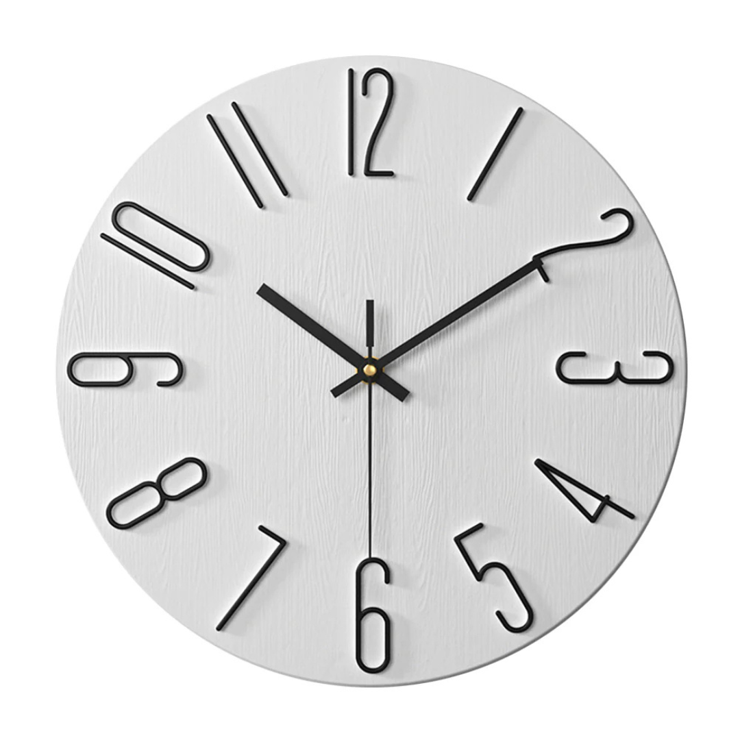 Modern Wall Clock – Minimalist Silent Timepiece for Living Room Decor 5