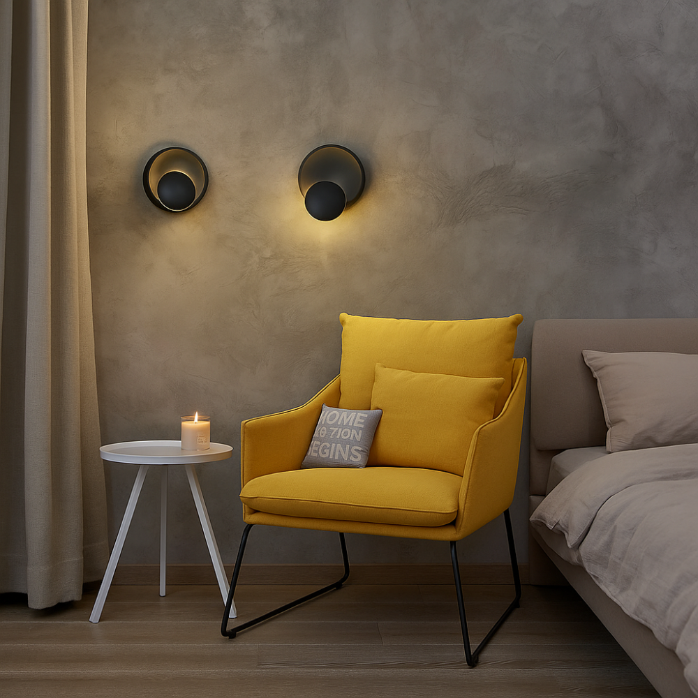 Modern Wall Sconce Lighting – Adjustable Rotatable LED Wall Lamp for Any Room 1