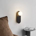 Modern Wall Sconce Lighting with Glass Shade – Elegant Wall Lamp for Home 3