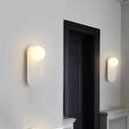 Modern Wall Sconce Lighting with Glass Shade – Elegant Wall Lamp for Home 4