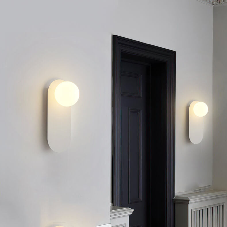 Modern Wall Sconce Lighting with Glass Shade – Elegant Wall Lamp for Home 4