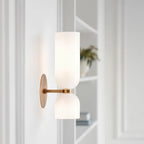 Modern Wall Sconce Lighting with Glass Shades – Elegant Wall Lamp for Home 1