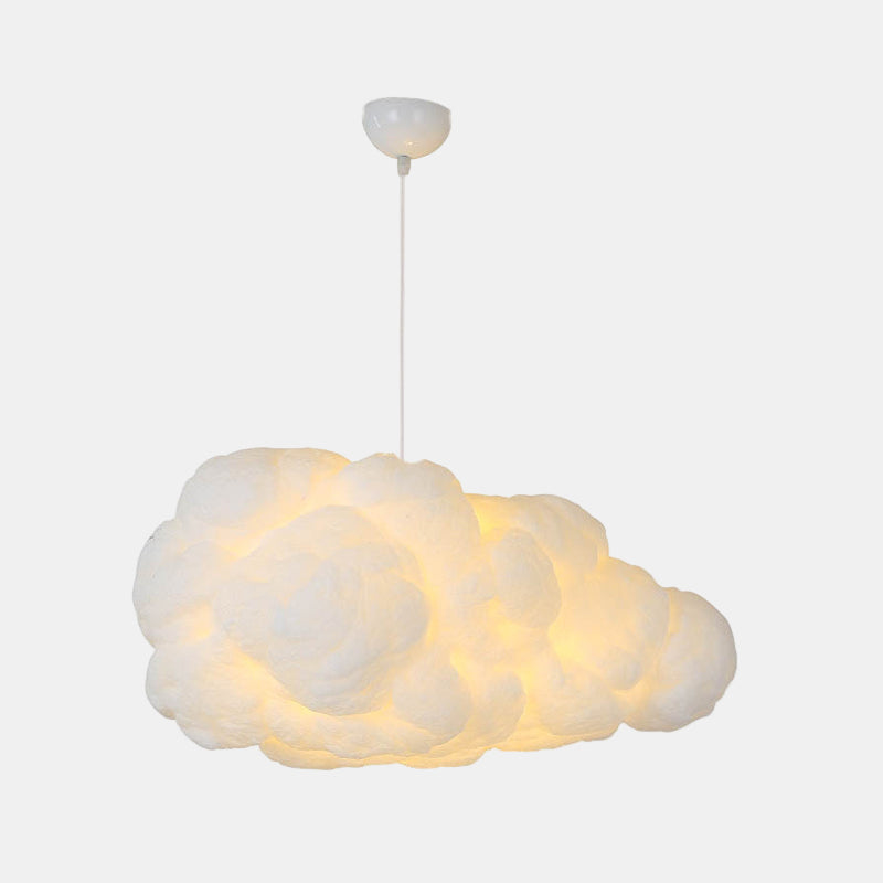 Modern White Hanging Lamp – Adjustable Pendant Light for Bedroom Ambiance 1