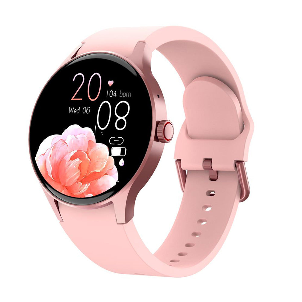 Monitoring Waterproof Smartwatch For Health And Activity Tracking-Smartwatch-Unique Casa-Y80 Sakura Pink-Unique Casa