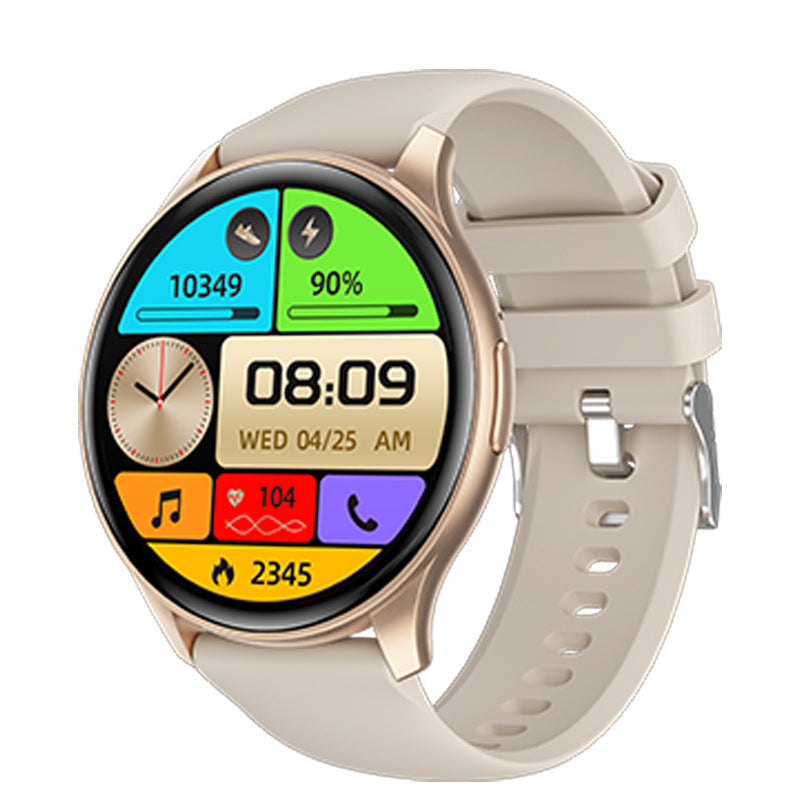 Monitoring Waterproof Smartwatch For Health And Activity Tracking-Smartwatch-Unique Casa-Z1cream white-Unique Casa