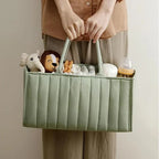 Multifunctional Baby Nappy Caddy Storage Basket with Handles-Baby & Children-Unique Casa-Unique Casa