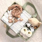 Multifunctional Fleece Style Nappy Caddy Storage Basket-Baby & Children-Unique Casa-Unique Casa