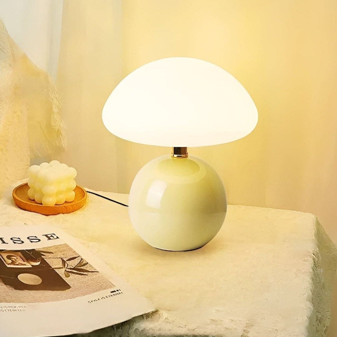 Mushroom-Shaped LED Lamp – Modern Decorative Light for Bedroom & Living Room 3