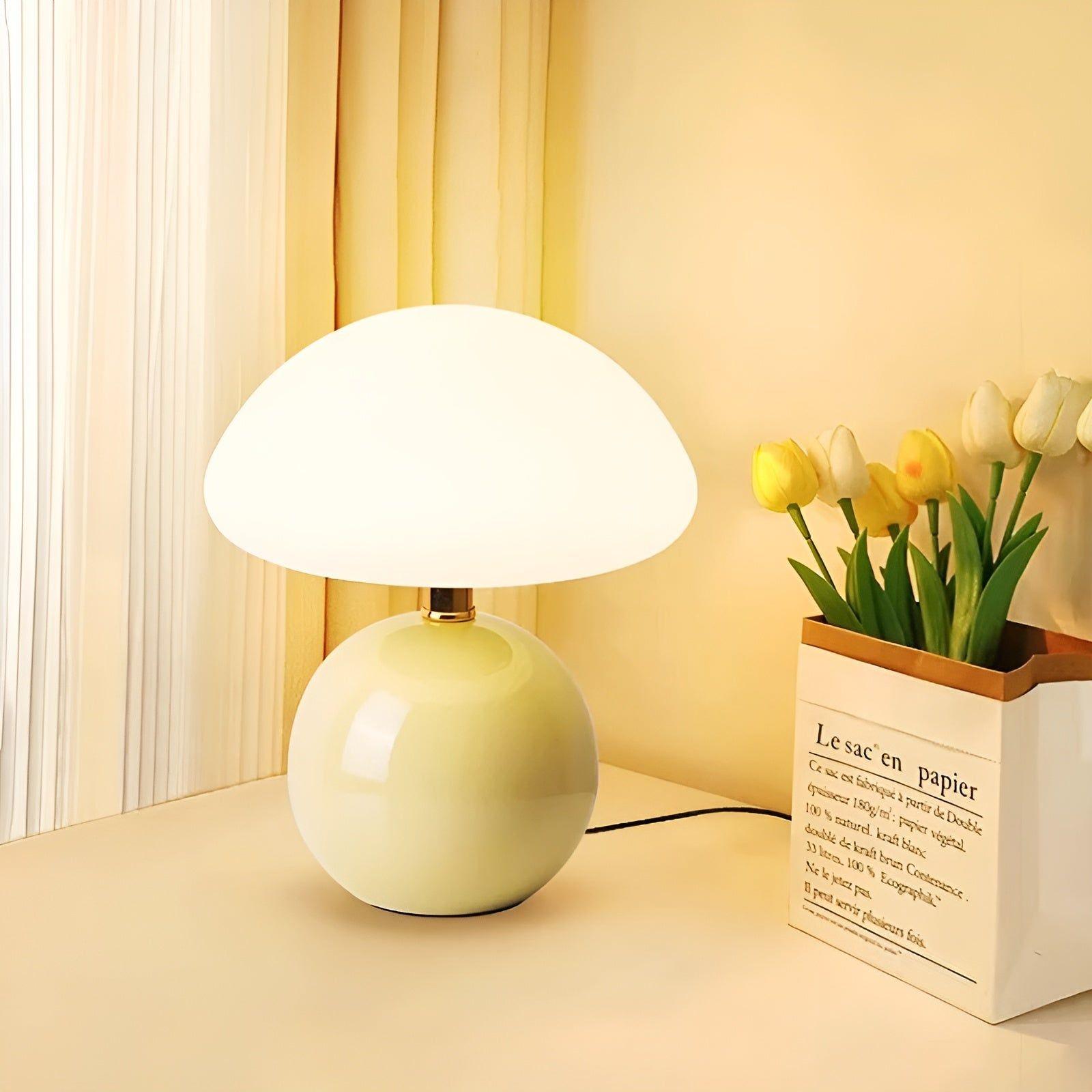 Mushroom-Shaped LED Lamp – Modern Decorative Light for Bedroom & Living Room 4