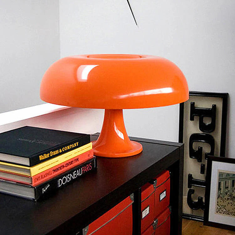 Mushroom-Shaped Table Lamp – Retro Design for Bedside or Desk Use 5