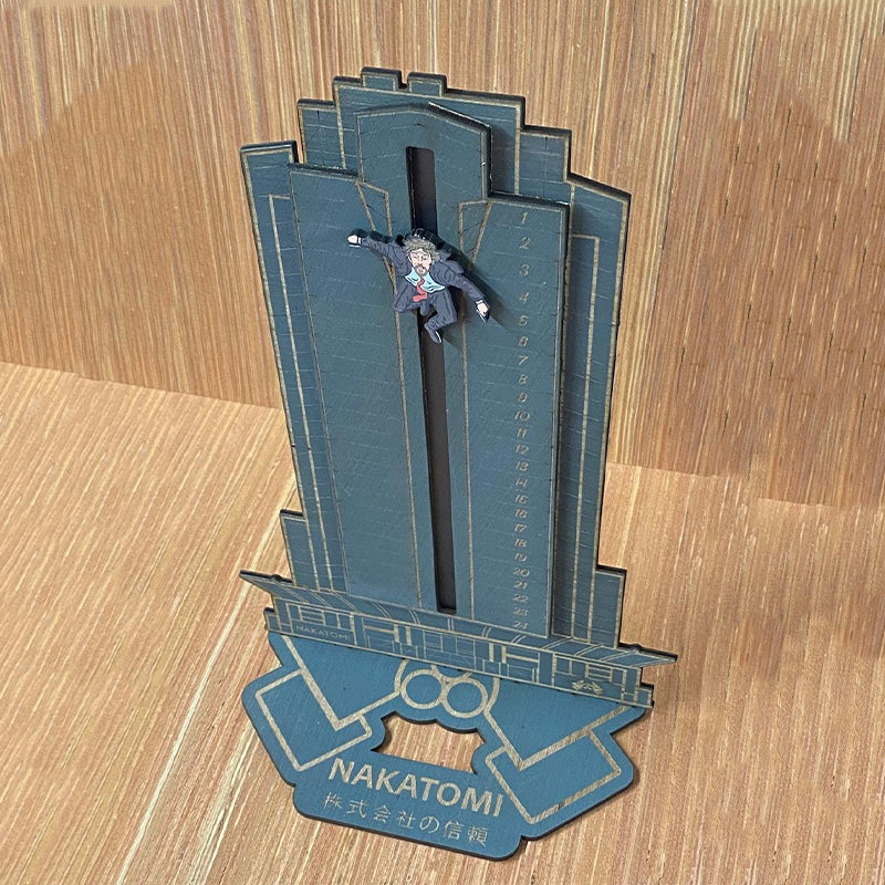 Nakatomi Countdown – Wooden Action Advent Calendar-Advent Calendars-Unique Casa-Unique Casa