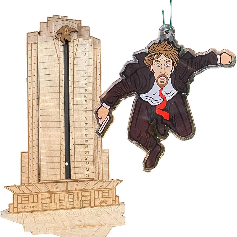 Nakatomi Countdown – Wooden Action Advent Calendar-Advent Calendars-Unique Casa-Unique Casa