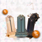 Nakatomi Countdown – Wooden Action Advent Calendar-Advent Calendars-Unique Casa-Unique Casa