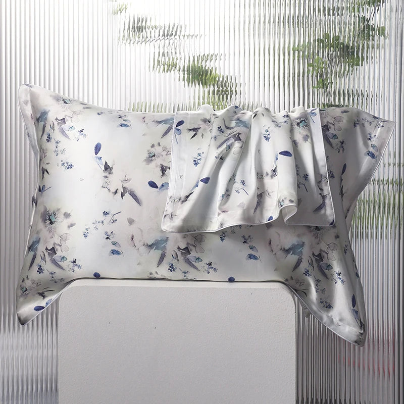 Natural Silk Pillowcase for Hair and Skin – Soft Mulberry Silk Design 3