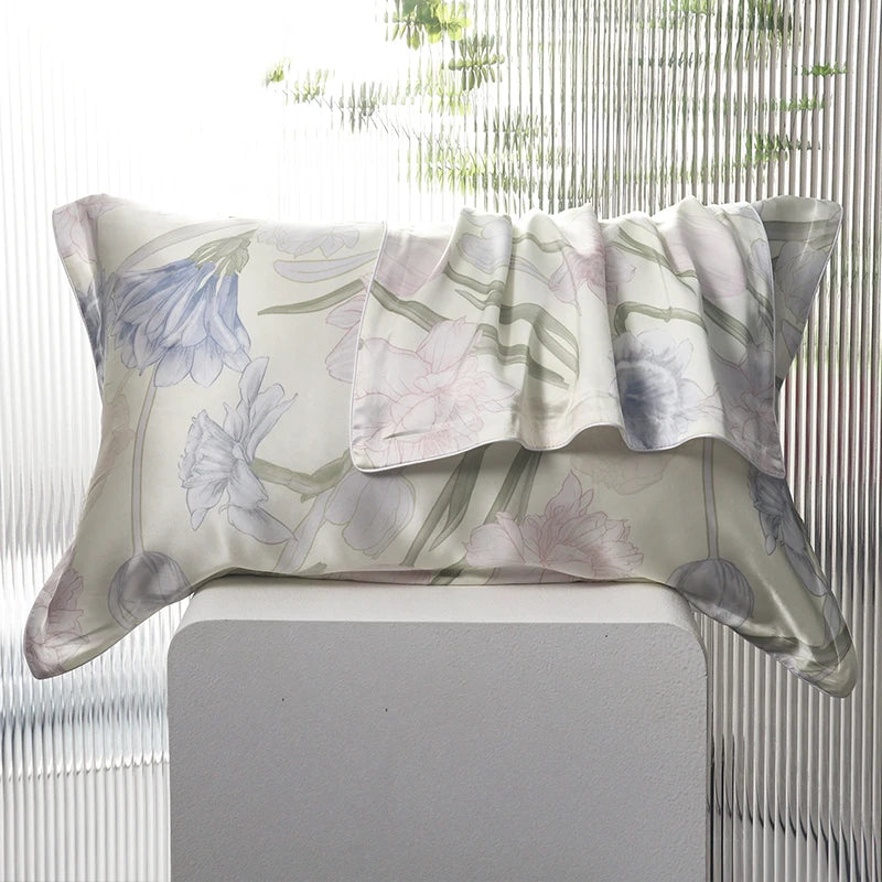 Natural Silk Pillowcase for Hair and Skin – Soft Mulberry Silk Design 11