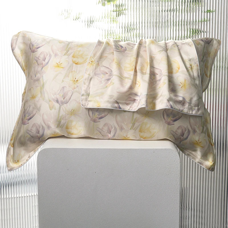 Natural Silk Pillowcase for Hair and Skin – Soft Mulberry Silk Design 4