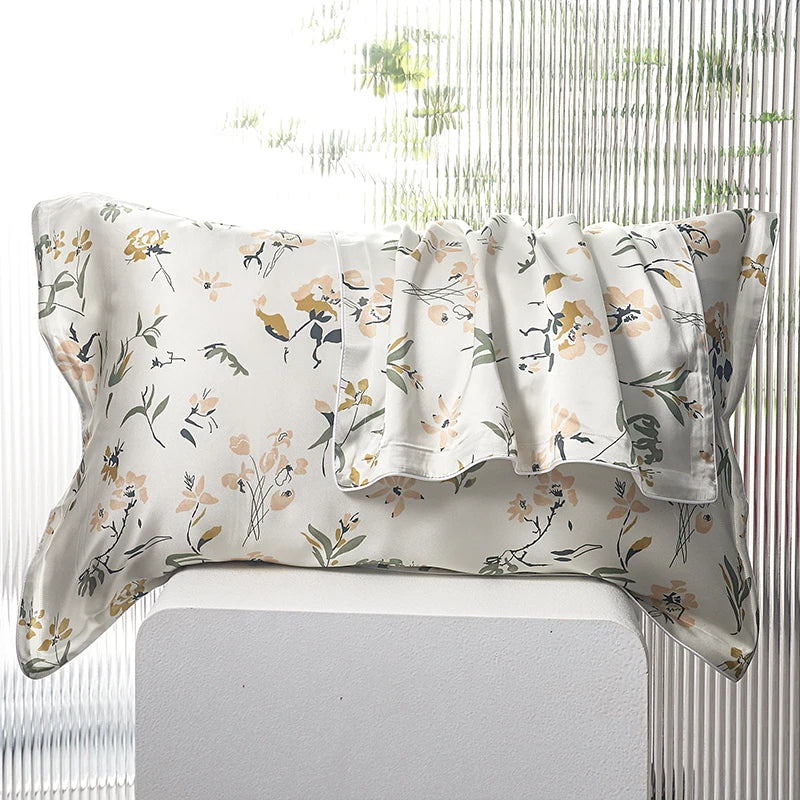 Natural Silk Pillowcase for Hair and Skin – Soft Mulberry Silk Design 10