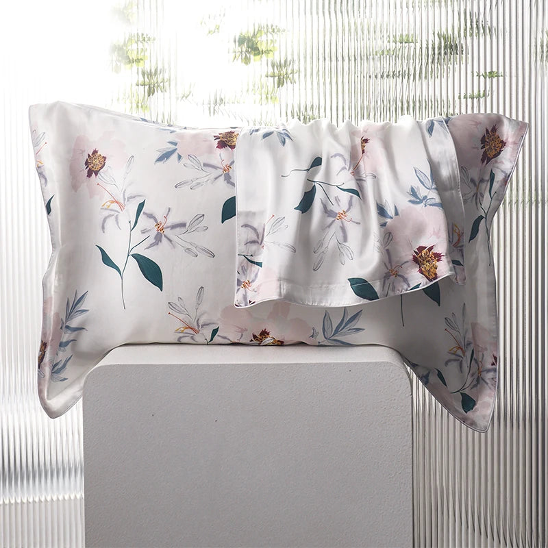 Natural Silk Pillowcase for Hair and Skin – Soft Mulberry Silk Design 6