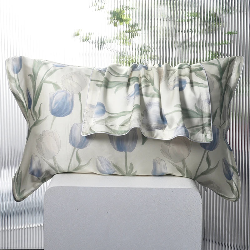 Natural Silk Pillowcase for Hair and Skin – Soft Mulberry Silk Design 13